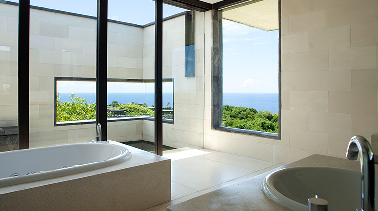 Alila Vilas Uluwatu two bedroom pool villa tub