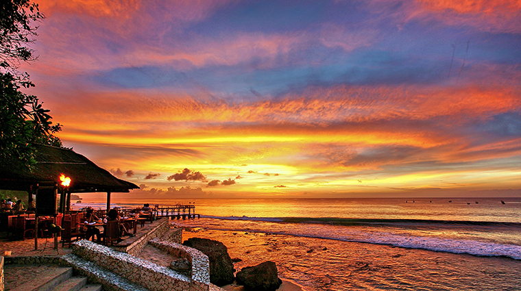 ayana resort and spa bali sunset