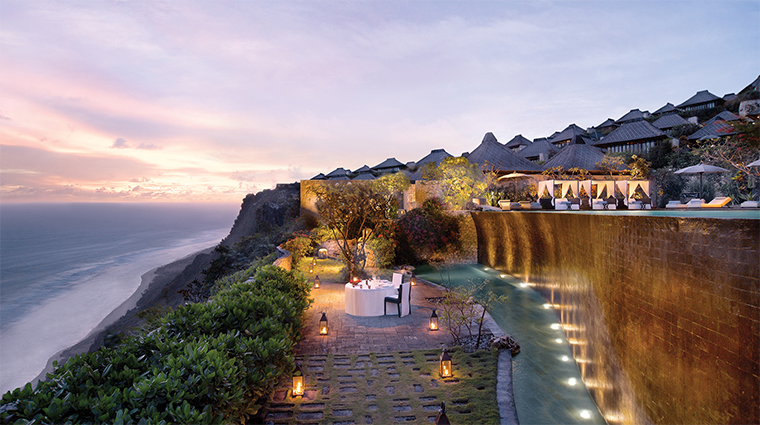 bulgari resort bali lower pool cliff
