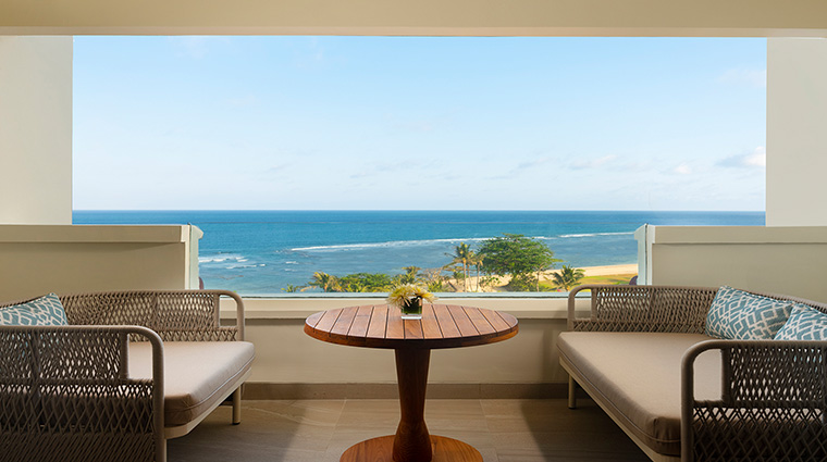 hilton bali resort Cliff Tower Ocean View Balcony