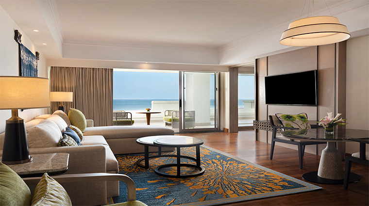 hilton bali resort One Bedroom Suite Living Room