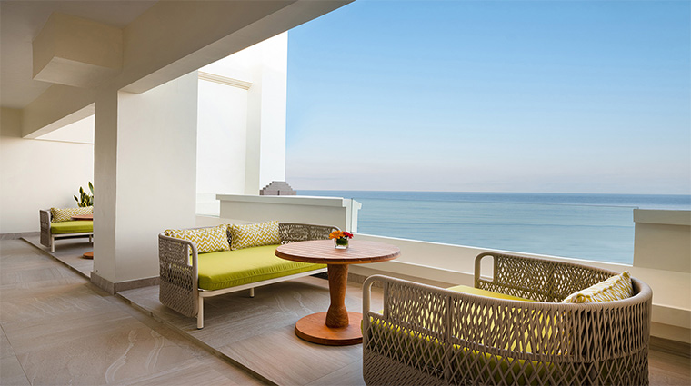 hilton bali resort One Bedroom Suite Ocean View balcony