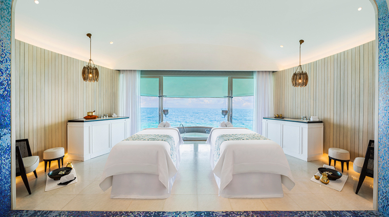 iridium spa at the st regis maldives vommuli treatment room