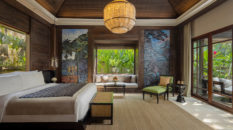 mandapa a ritz carlton reserve one bedrrom pool villa bedroom