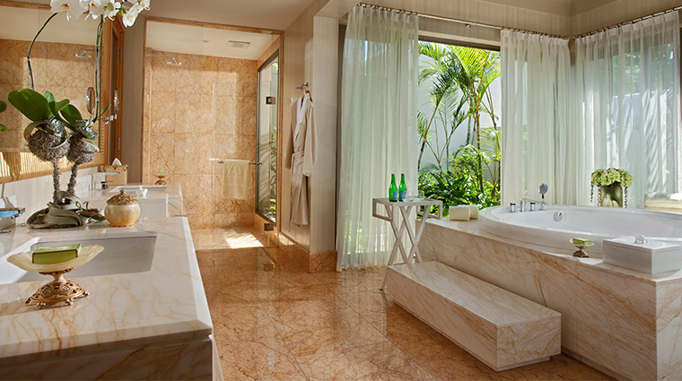 mulia villas nusa dua bali one bedroom bathroom