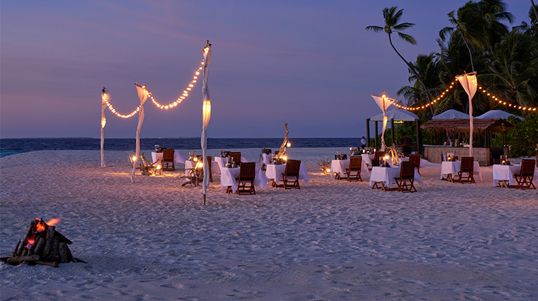 park hyatt maldives hadahaa BBQ