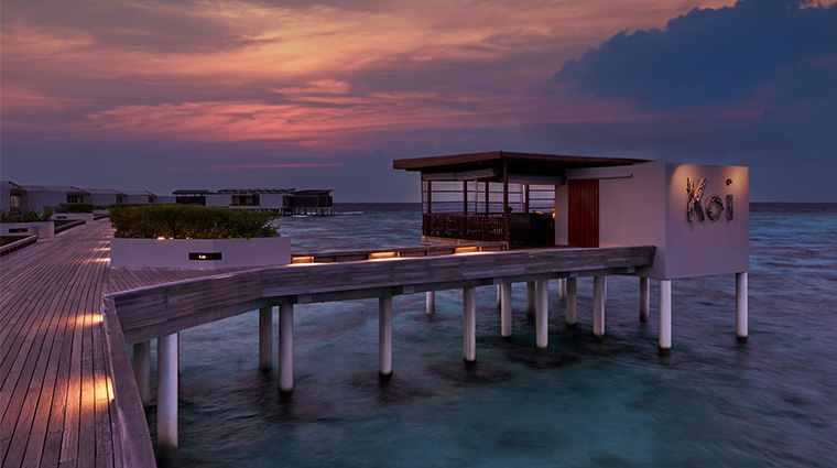 park hyatt maldives hadahaa JAPANESE RESTAURANT KOI