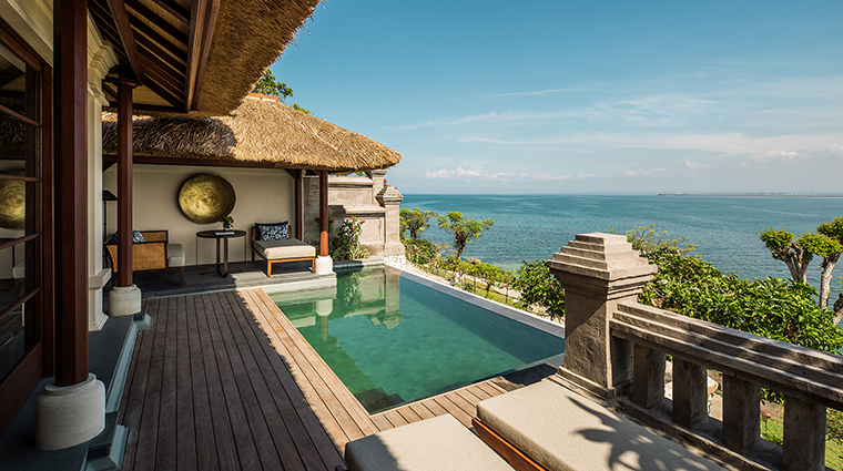 Property FourSeasonsResortBaliatJimbaranBay Hotel GuestroomSuite FamilyPremierOceanVillasPool FourSeasonsHotelsLimited