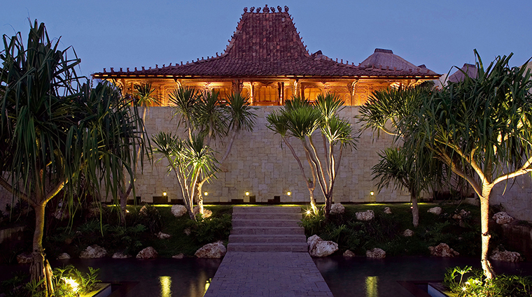 the bulgari spa bali spa exterior