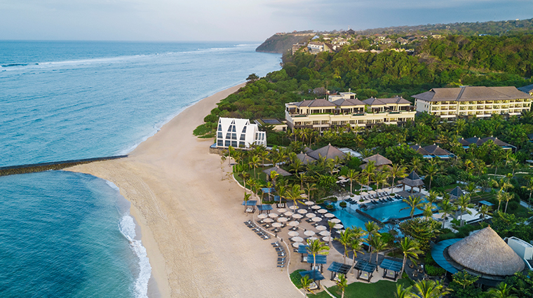 the ritz carlton bali aerial