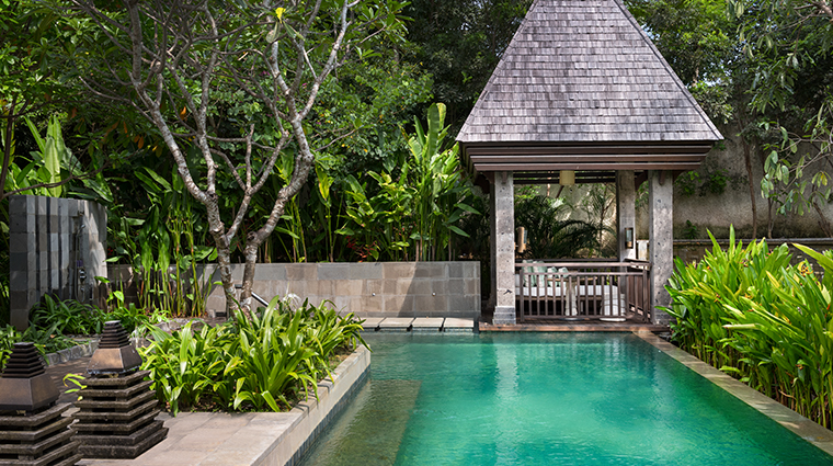 the ritz carlton bali garden villa pool