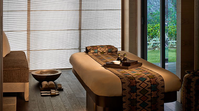 the ritz carlton bali single treatement room