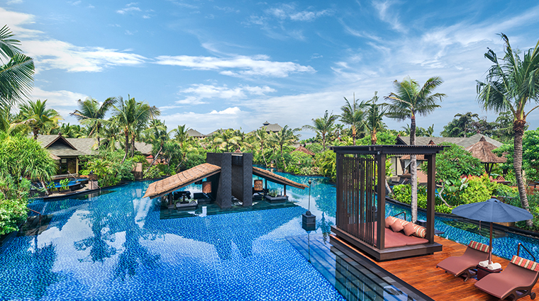 the st regis bali resort lagoon