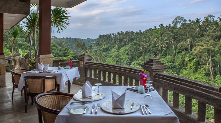 viceroy bali Cascades Restaurant View