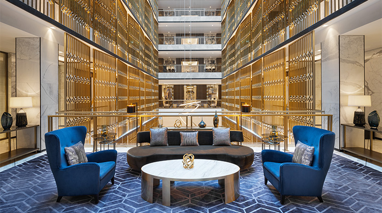 waldorf astoria kuwait spa entrance