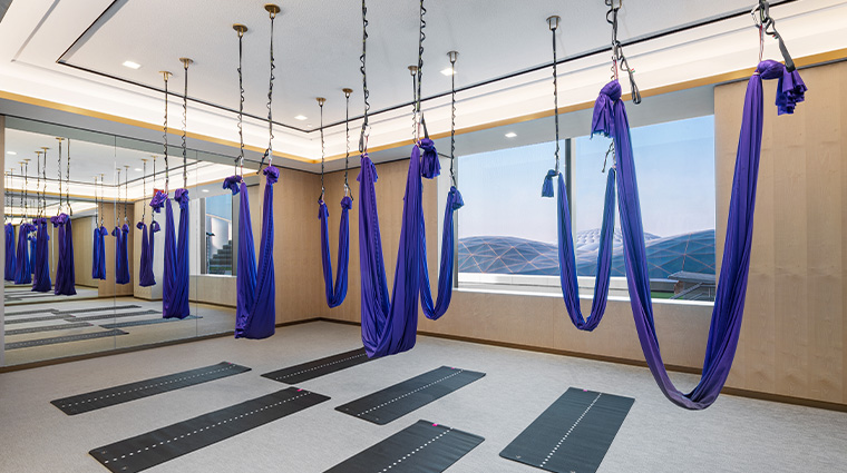 waldorf astoria kuwait spa yoga studio